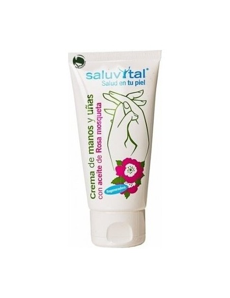 Saluvital Crema De Manos Y Uñas Aceite De Rosa Mosqueta 75Ml