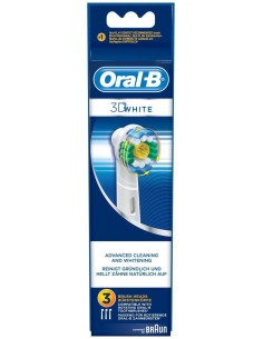 Recambio Cep El Oral B 3D White 3U