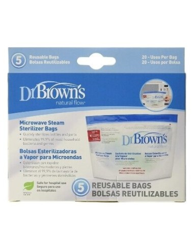 Dr. Brown'S 1 Bolsa Esterilizacion A Vapor...