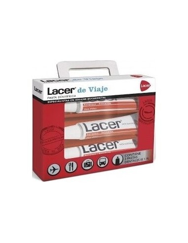 Lacer Pasta Dental Con Flúor 3Udsx5Ml