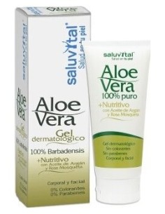 Saluvital Gel Aloe Vera, Argán Y Rosa Mosqueta 200Ml