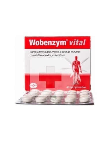 Wobenzym Vital 40 Comprimidos