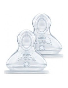 Nuk First Choice Tetina Silicona Boca Ancha T1 Orificio L...