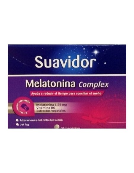Suavidor Melatonina Complex 1Mg 30Comp