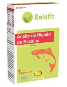Relafit Ms Aceite De Hígado De Bacalao 30Cáps