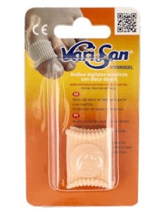 Varisan Hydrogel Anillo Digital Talla Media 2Uds