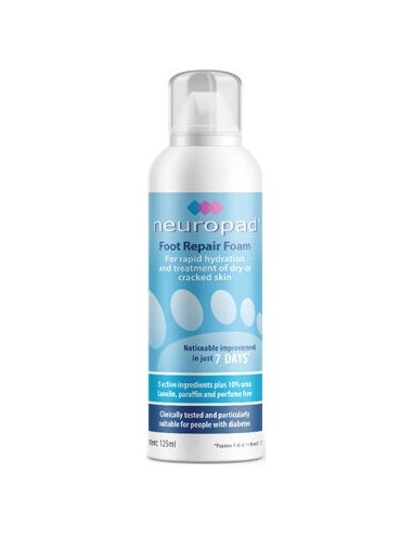 Neuropad Repair Foam Pie Diabetico 125Ml