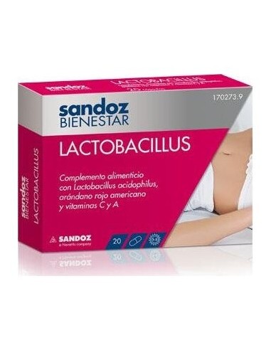 Sandoz Bienestar Lactobacillus 20 Unid
