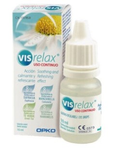 Vis Relax Uso Continuo Gotas Ocular Opko