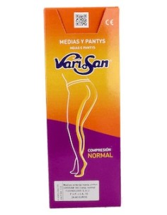 Varisan Panty Compresión Normal Calibrado Beige Talla 5