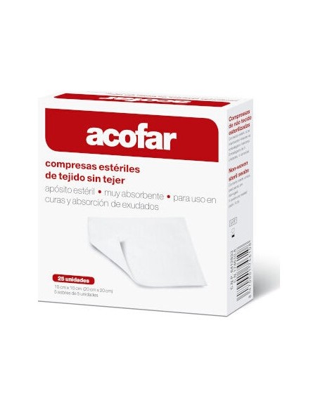 Acofar Apósito Estéril Tejido Sin Tejer 25Uds