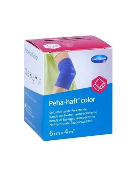 Venda Peha Haft Articulac Azul 6Cmx4M