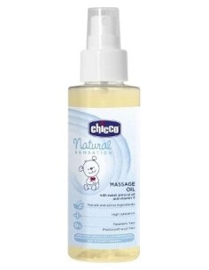 Chicco Natural Sensation Aceite De Masaje Bebe  1