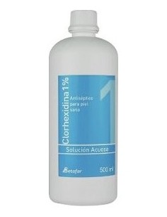Clorhexidina Beta 1% Acuosa 500Ml