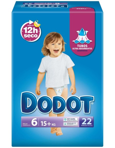 Dodot Pañal Pack Semana T-6 17-28Kg 22Uds