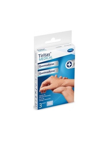 Tiritas Medical Quemaduras 4,5X6,5 3 Unid