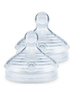 Tetina Nuk Silic Anticolico 0-6S 2 Tetin