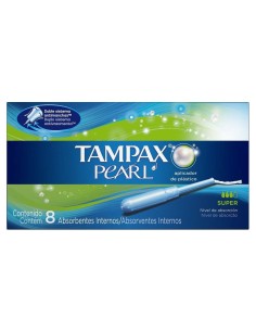 Tampon Tampax Pearl Super 8Uni