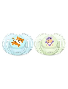 Philips Avent Safari Chupete 0-6 Meses Niño 2Uds