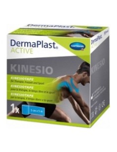 Dermaplast Active Cinta Kinesiológica 5X5 Rosa