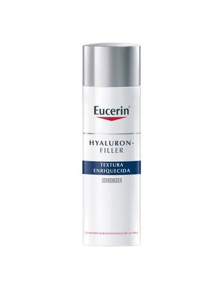 Eucerin Hyaluron Filler Extra Riche Soin De Nuit Tube De 50 Ml