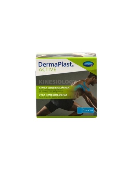 Dermaplast Active Cinta Kinesiológica 5X5 Azul