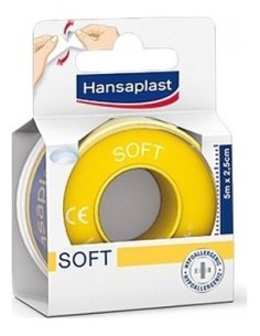 Hansaplast Medi Soft Esparadrapo 5Mx2,5C