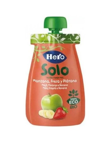 Hero Baby Solo Manzana Plátano Fresa Arándanos...