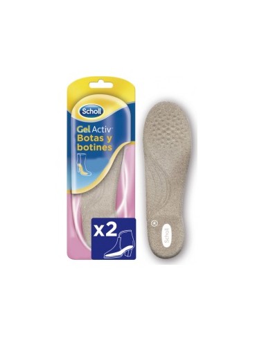 Plantillas Scholl Gel Activ Botas Ph6