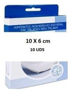 Gran Cruz Aposi Ester Adhesiv 10X6Cm 10U