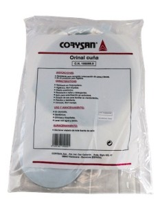 Corysan Orinal De Plástico Tipo Cuña 1Ud