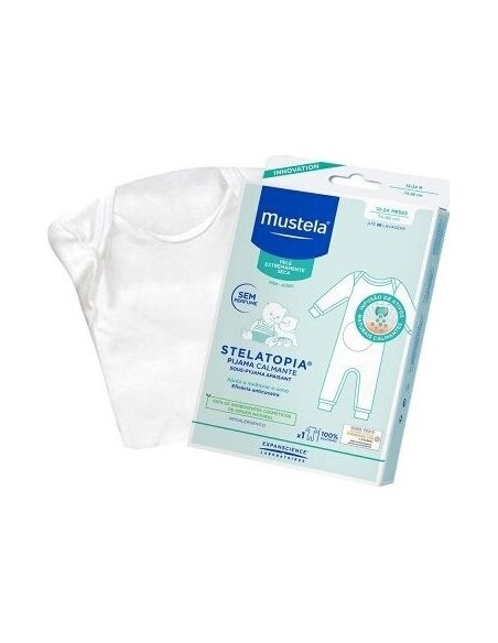 Mustela Stelatopia Bajo Pijama Calmante 12-24 Meses 100% Algodón