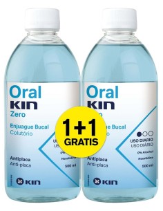Oralkin Zero Enjuague 500Ml 2X1