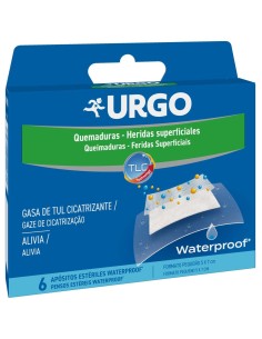 Urgo Apósitos Estériles Quemaduras Waterproof 5X7 Cm 6 Uds