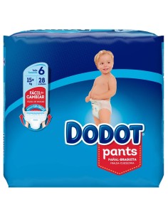 Pañal Infantil Dodot Pants T- 6 +15 Kg 28 U