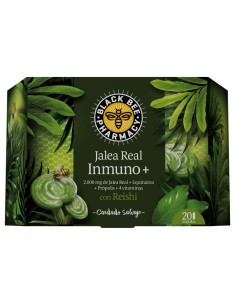 Black Bee Jalea Real Inmuno+ Reishi 20 Ampollas