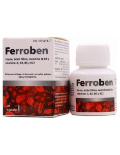 Bluecube Ferroben 60 Capsulas