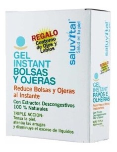 Saluvital Gel Instant Bolsas Y Ojeras 10 Ml