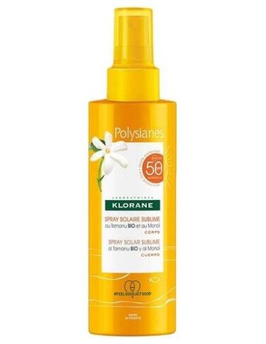 Klorane Polysianes Spray Solar Sublime Spf50+...