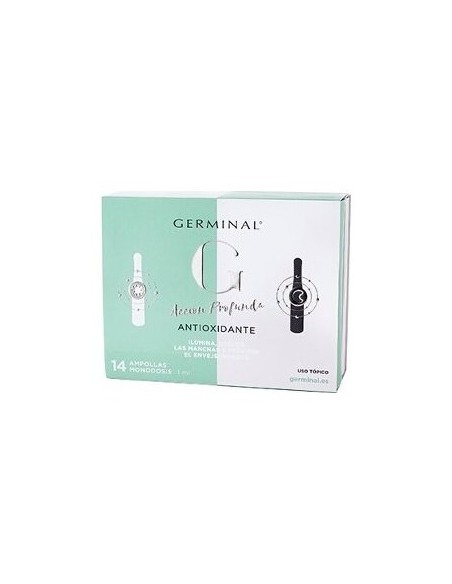 Germinal Acción Profunda Antioxidante Noche Y Día 14 Ampollas
