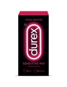 Durex Music Edition Preservativos Sensitive Mix 10...