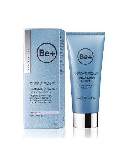Be+ Energifique Hidratacion Activa Fluido Matificante Piel Grasa 50 Ml