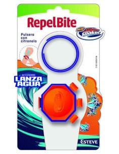 Repel Bite Pulsera Con Citronela Lanza Agua 1Ud