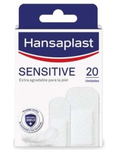 Hansaplast Sensitive Aposito Adhesivo 2 Tamaños 20 Apositos