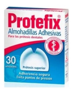 Protefix Almohadillas Adhesivas Encía Superior 30Uds