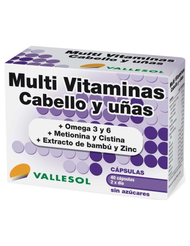 Faes Farma Vallesol Multivitaminas Cabello Y...