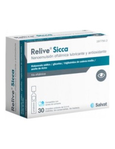 Relive Sicca 30 Ampollas Monodosis