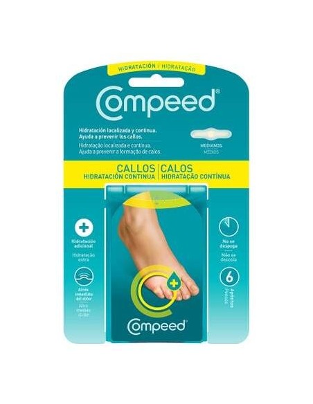 Compeed Callos Hidratacion Continua 6 Ud