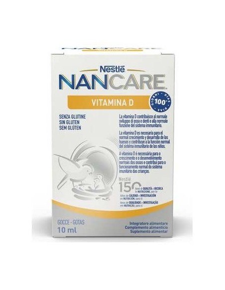 Nancare Vitamina D Gotas 10Ml