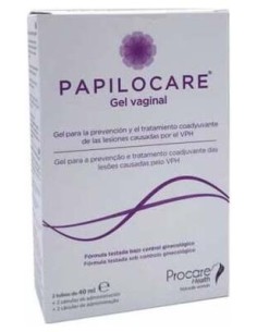 Papilocare Gel Vaginal 2 Tubos X 40 Ml